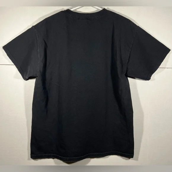 Y2K Angry Birds Space Anim Cartoon Graphic T Shirt Size Large Black S/S - Picture 4 of 13